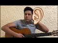 Como afinar guitarra con tu oído