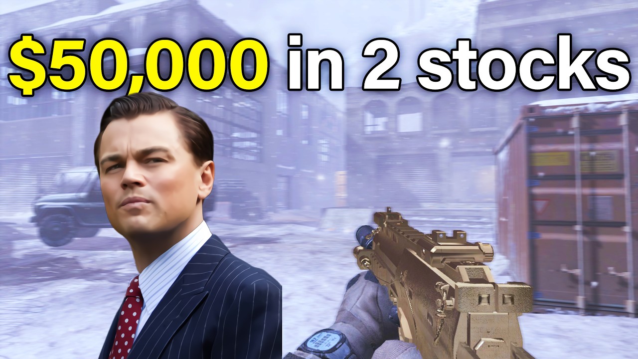 Im betting $50,000 on these two stocks.