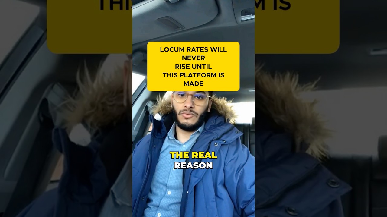 The only real fix for locums to be paid more? 