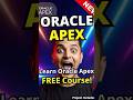 😱 FREE Oracle APEX Course Hindi Mein | Zero to Pro + Project! #oracleapex #oracleinhindi