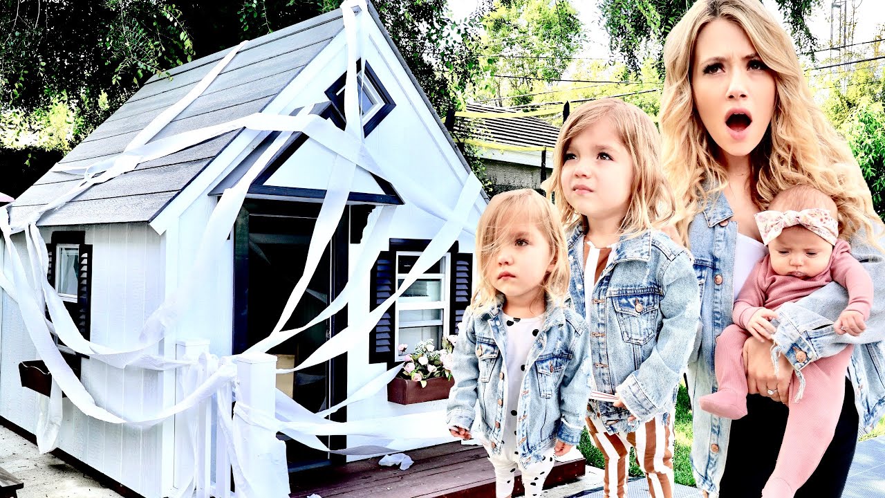 SOMEBODY DESTROYED THE PLAYHOUSE!