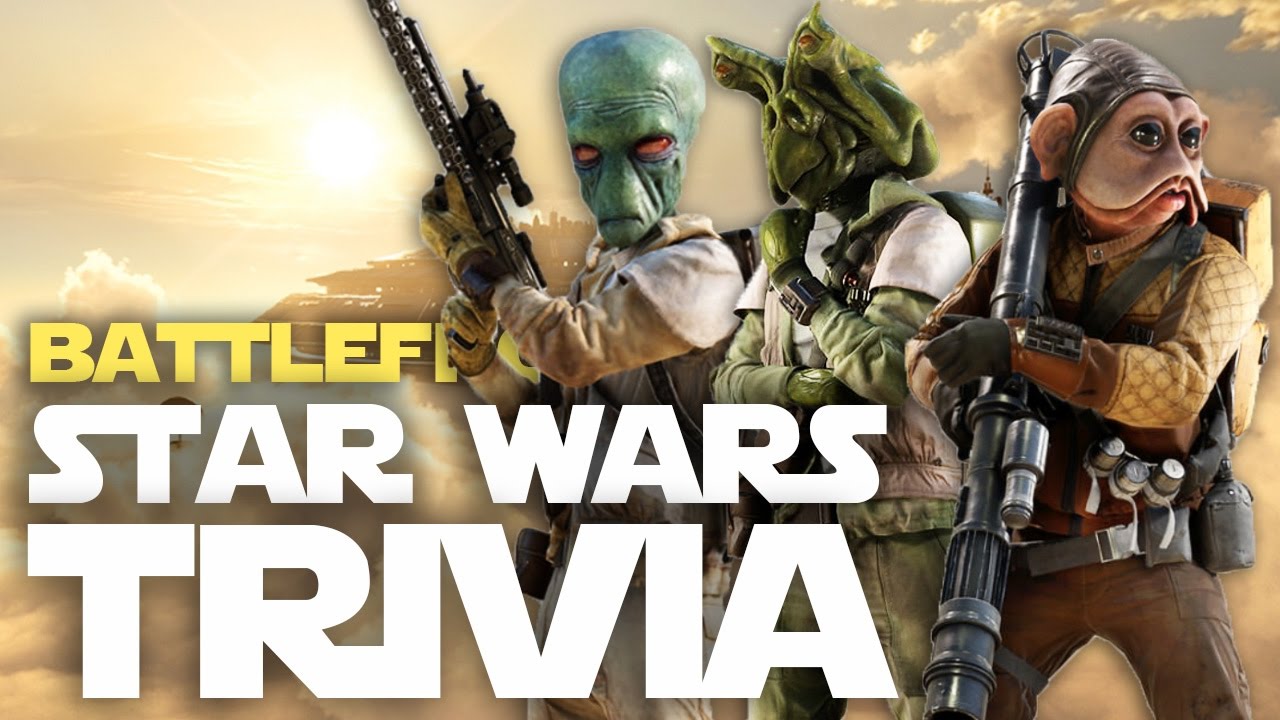 STAR WARS TRIVIA w/ the lads - Battlefront Funny Moments