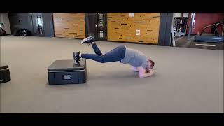 Prone Hip Flexor Eccentric