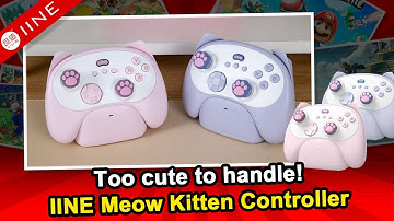 Meow meow meow? 🐱💕 The most adorable controller is here—falling in love yet?