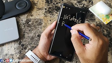 Samsung Galaxy Note10+ - Screen off Memo