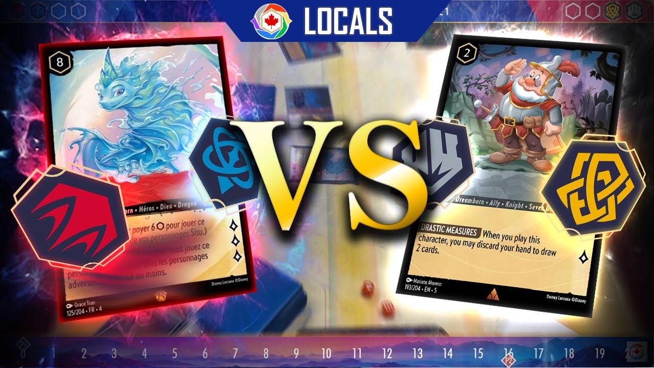 Ruby Sapphire VS Amber Steel - Azurite Sea Set Championship - Lorcana At Locals