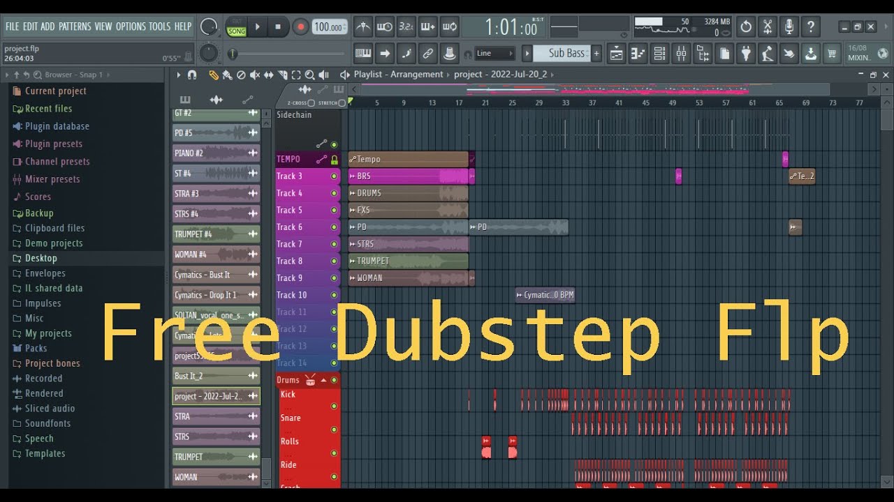 Free Dubstep Flp like Soltan , Space laces (Flp in the description)