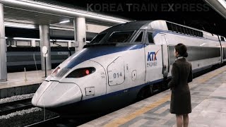 Riding Korea's Bullet Train on a Summer Railway Journey from Seoul to Busan | KTX | Travel Vlog 4K