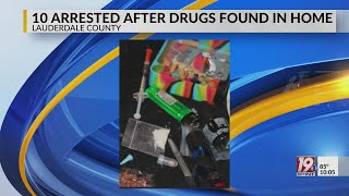 10 Arrested After Drugs Found In Home | August 28, 2024 | News 19 at 10 p.m.