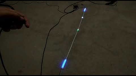 1D Pong - Arduino & WS2812B