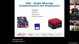 10/2/24 Creating Transparency in Low and Mid-Tech AAC for our Inclusive Classrooms w/ Dr. Ray Heipp
