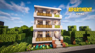 Minecraft apartment building tutorial