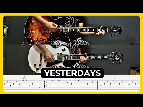 Yesterdays - Guns N' Roses | Tabs | Guitar Lesson | Cover | Tutorial | Solo | All Guitar Parts