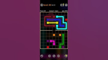 Flow Free - Rectangles - Hourglass Pack - Level 48 (9x12)