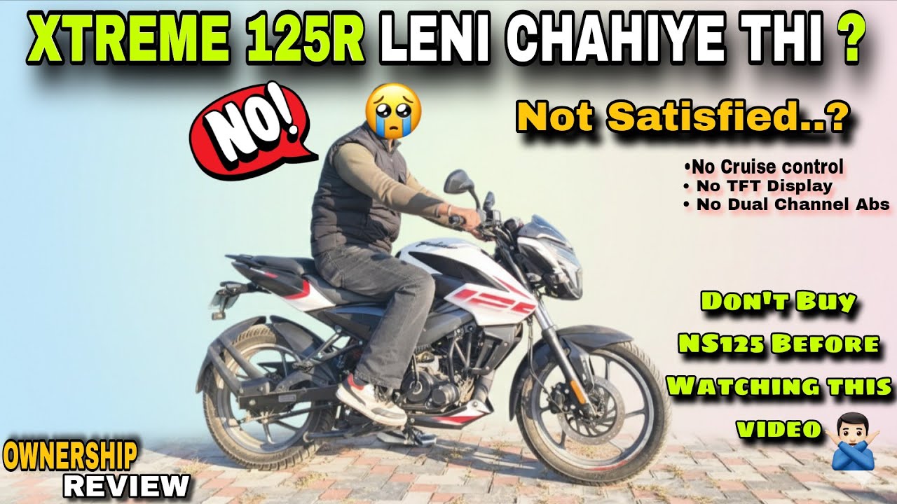 NS 125 Ownership Review ❗Mujhe lena chahiye tha Xtreme 125R? 😅 
