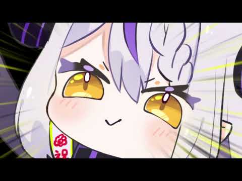 【祝❗️】復活おめでとう❗️【ラプラス・ダークネス/ホロライブ/手描き切り抜き漫画】
