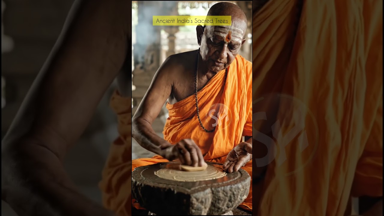 Древние священные деревья Индии 🌿 в окружении природы 