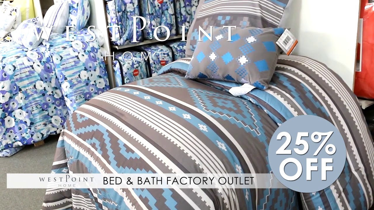 WestPoint Home Bed & Bath Factory Outlet 25 Off Sale 6120 YouTube