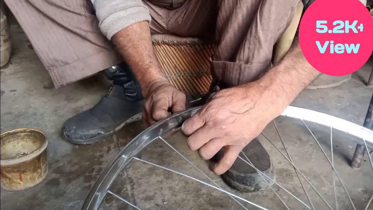 How to build a Bicycle wheel | Rim Alignment - YouTube