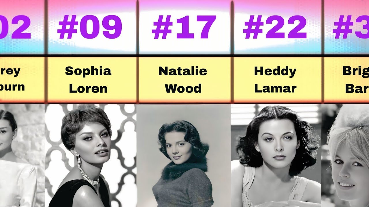 Top 40 Most Beautiful Women Celebrities Of All Time: A Timeless Celebration of Elegance and Charm