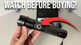 Lylting 2 Pack Rechargeable LED Flashlights High Lumens, 99,000LM Super Bright Adjustable Flashlight screenshot 1