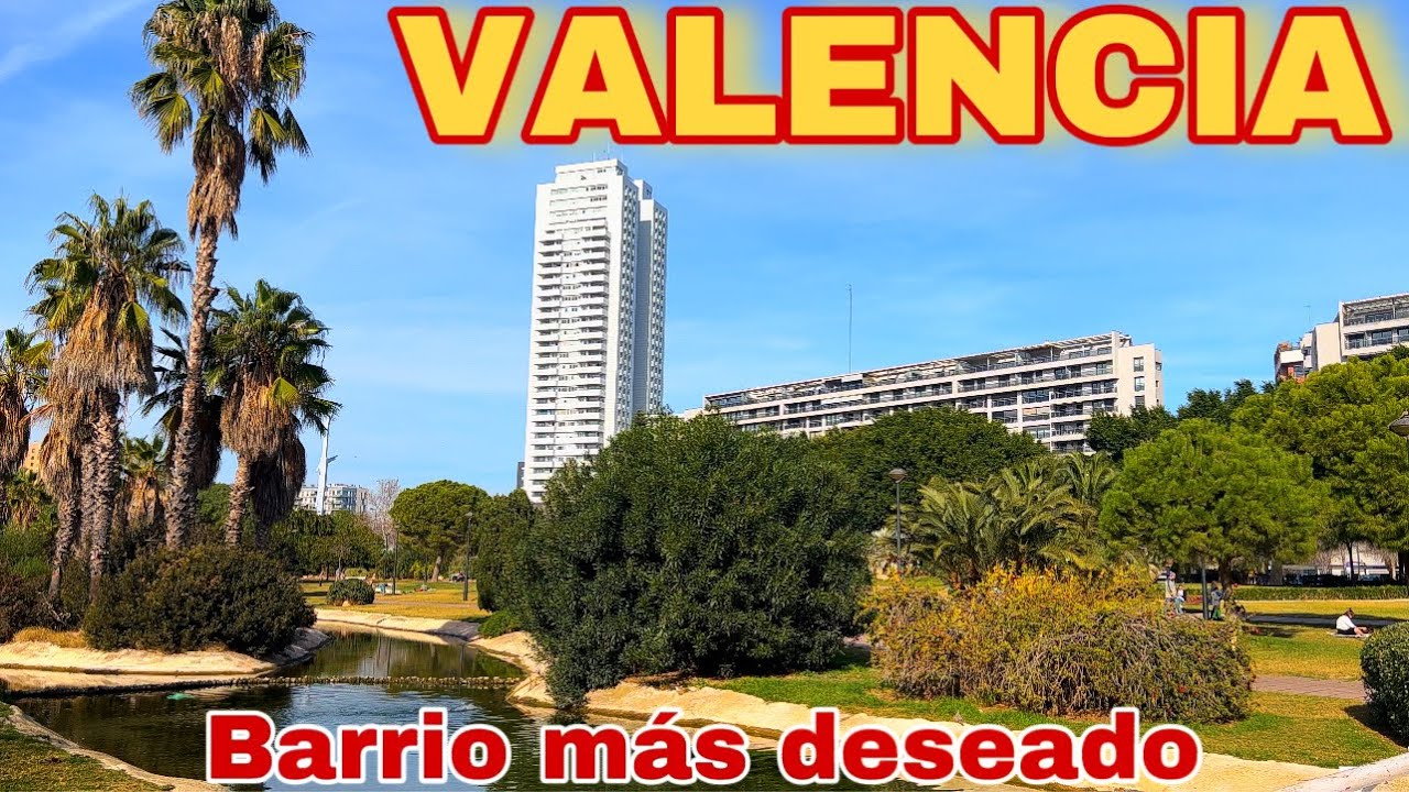 Valencia: El BARRIO más deseado! 🏢🌳 #emigrarconana #valencia