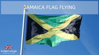 Jamaica Flag Flying 🇯🇲