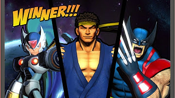 ULTIMATE MARVEL VS. CAPCOM 3 Ryu,Zero,Wolverine Gameplay Request