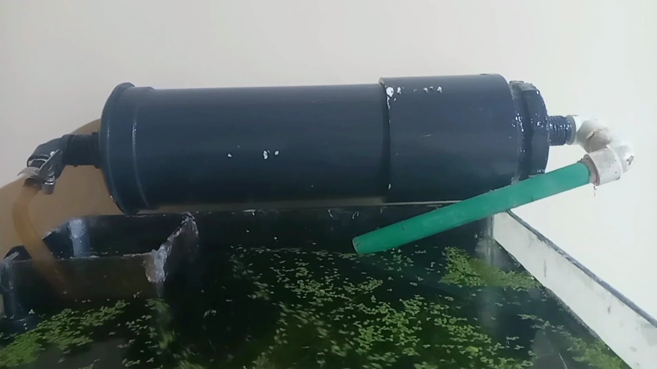 صنع فلتر معلق كفوء لحوض السمك