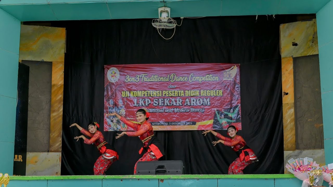 Tari Samper Sarong kel.2 / Kelas Remaja / Uji Kompetensi Peserta Didik Reguler / LKP Sekar Arom 2025