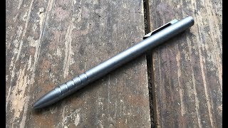 The Urban Survival Gear TiScribe Bolt Pen: The Full Nick Shabazz Review