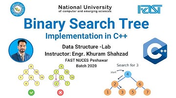 Data Structure Lab 8: Binary Search Tree  |BST Insertion | BST Deletion | BST Traversal | Using C++