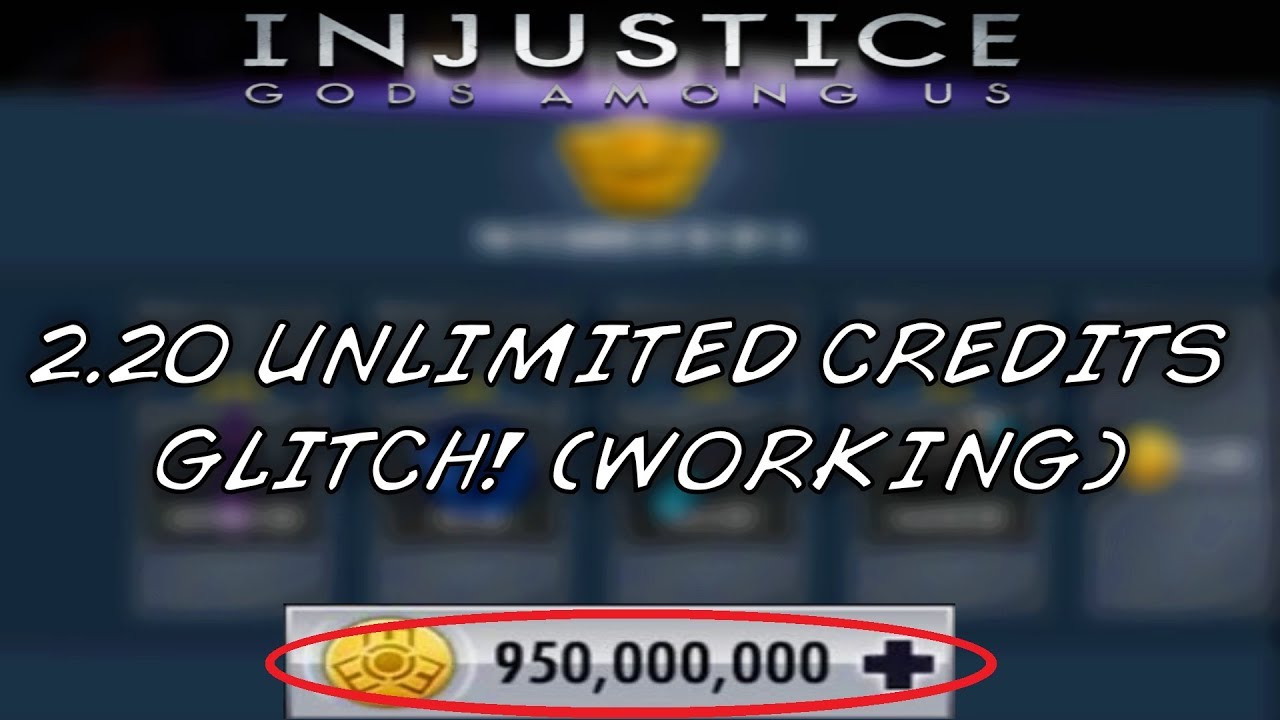 Injustice Mobile 2 20 Unlimited Credits Glitch Patched Ios Android Youtube