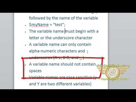 Php Variables PART-4