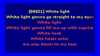 david bowie  - white light white heat  (karaoke)