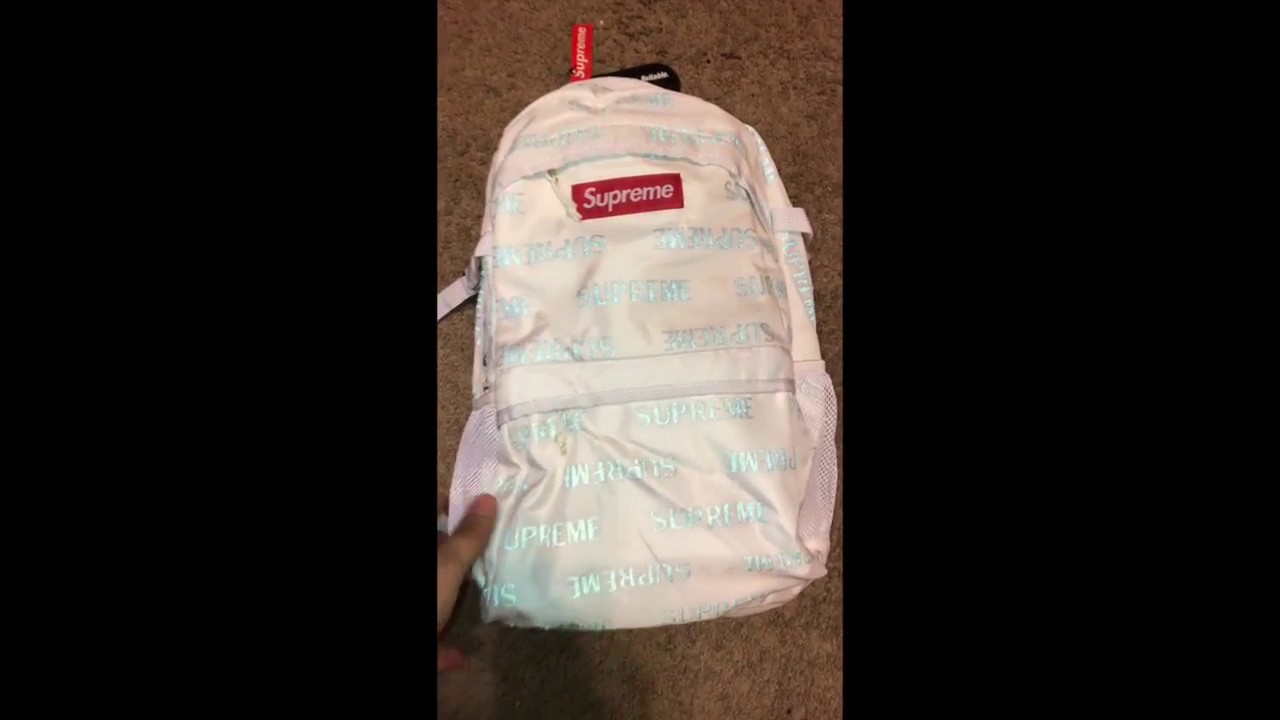 Fake Supreme Backpack Vs Real