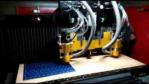CNC 2 Spindle Fastest Machine for Drilling /Routing in LED Metal Core-Rigid PCB