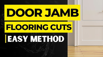 DIY HOY TO MAKE DOOR JAMB CUTS WITH VINYL FLOORING, EASY METHOD, TIPS AND TRICKS SMARTCORE FLOORING