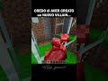 CREDO di AVER CREATO un NUOVO VILLAIN...🥀💔 #minecraft