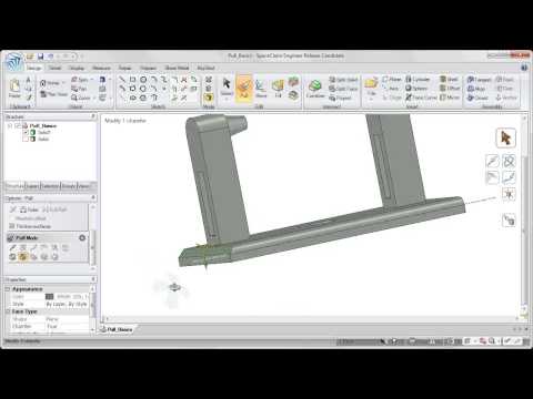 SpaceClaim Pull Basics Tutorial