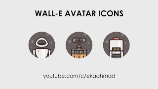 Create Character Icons of Wall-E Movie with Illustrator