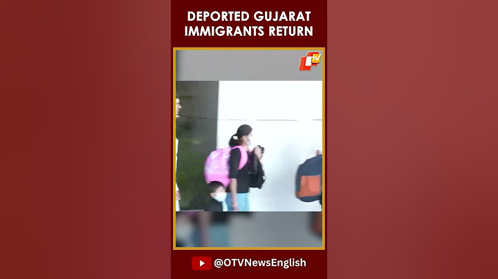 Third Batch Of Deported Gujarat Immigrants From US Arrives In Ahmedabad