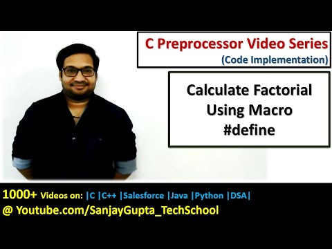 Calculate factorial by creating macro using #define in c programming | by Sanjay Gupta