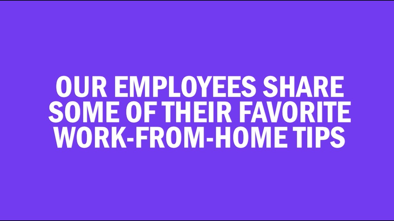 Work From Home Tips from Kaplan Employees