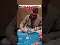 ALL IN for the CHIP LEAD at WPT Venetian Championship 😨 #poker #casino #pokerhands