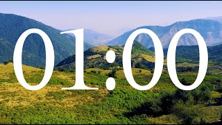 1 Minute Timer - Mountain Range