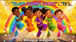Clap, Stomp, Jump!  Toddler Praise Song | Fun Christian Dance for Kids