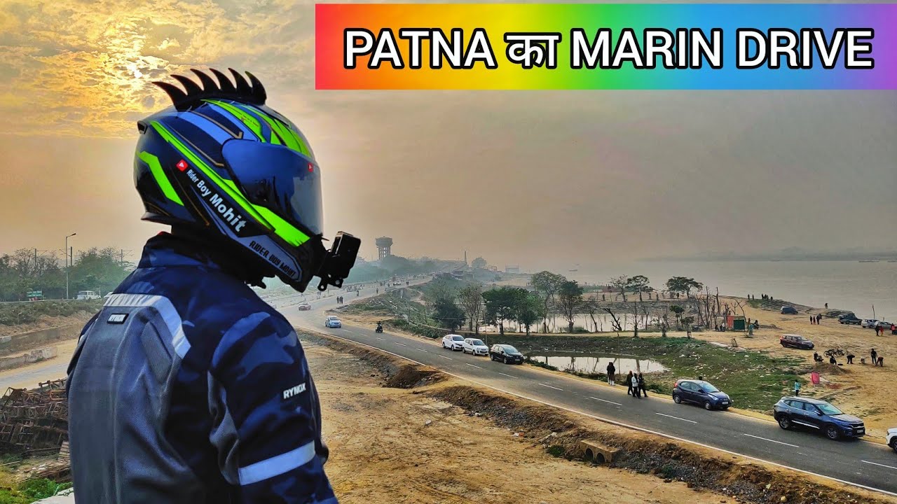Patna Ka New View Point |Digha Rotary Patna | Rider Boy Mohit ||