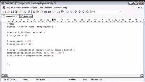 Beginner PHP Tutorial   165   Creating Captcha Image Security Part 2