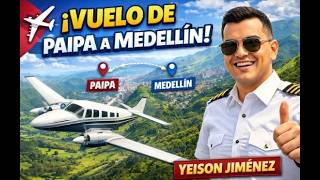 Reconstruí el ÚLTIMO vuelo de Yeison Jiménez en Flight Simulator | Ruta real asi debio ser